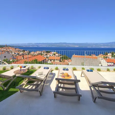Villa Goldfisch Amazing View Vrbnik (Primorje-Gorski Kotar)
